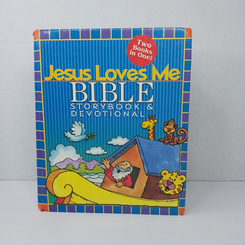 Tommy Nelson Children Bible and Devotional "Jesus Loves Me Bible" Hardcover book